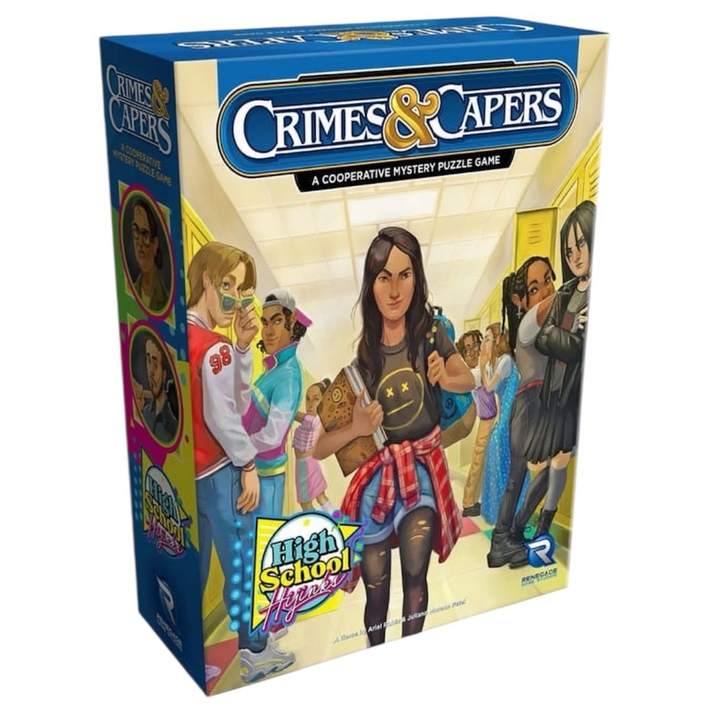 Crimes & Capers: High School Hijinks Board Game, NEW